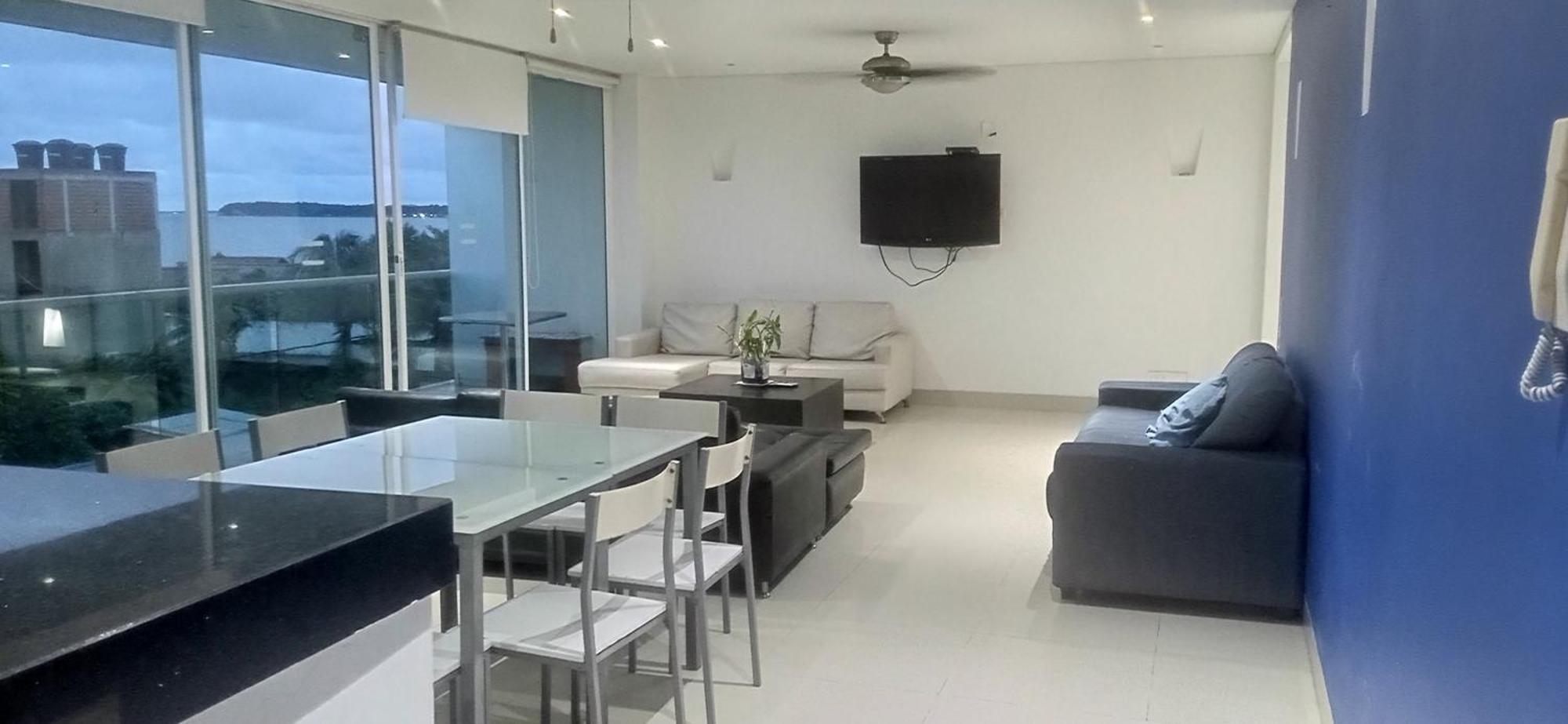 Апартаменты Apartamento Luxury Azul Beach La Boquilla Картахена Экстерьер фото